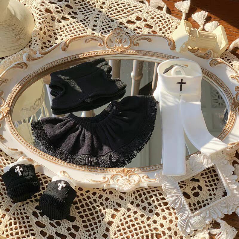 Formal Dress - Nun Series 20-30cm katoenen poppenjurk en