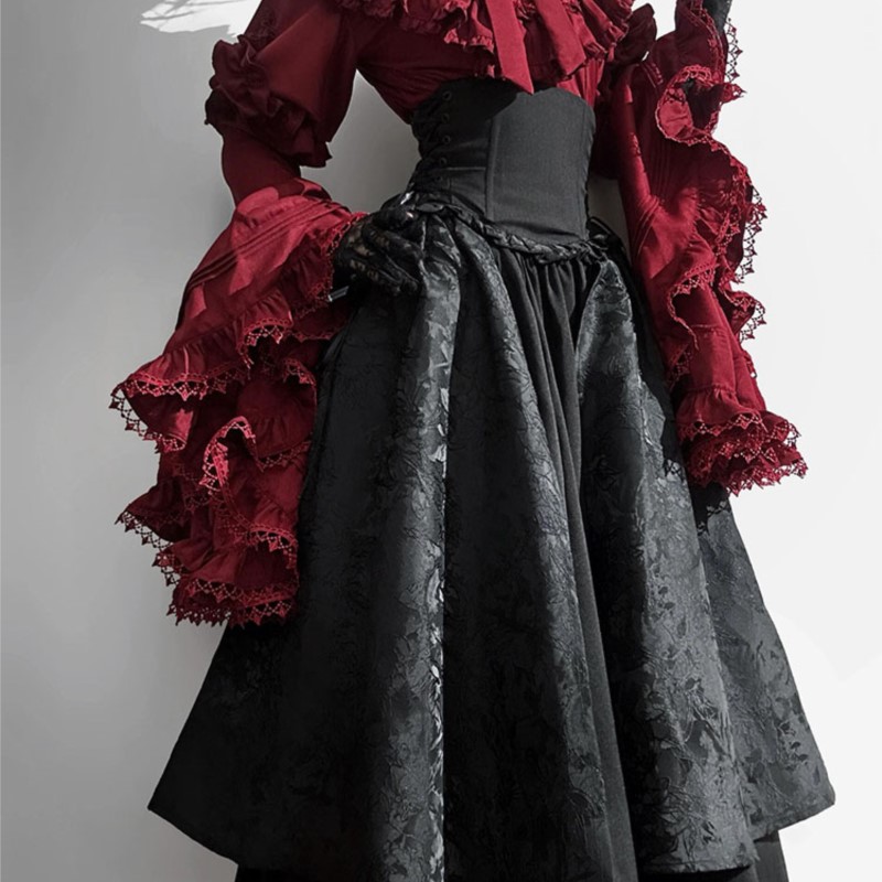 Halloween-jurk zwart en rood G - Women'S Red Formal Wear recensie en prijs