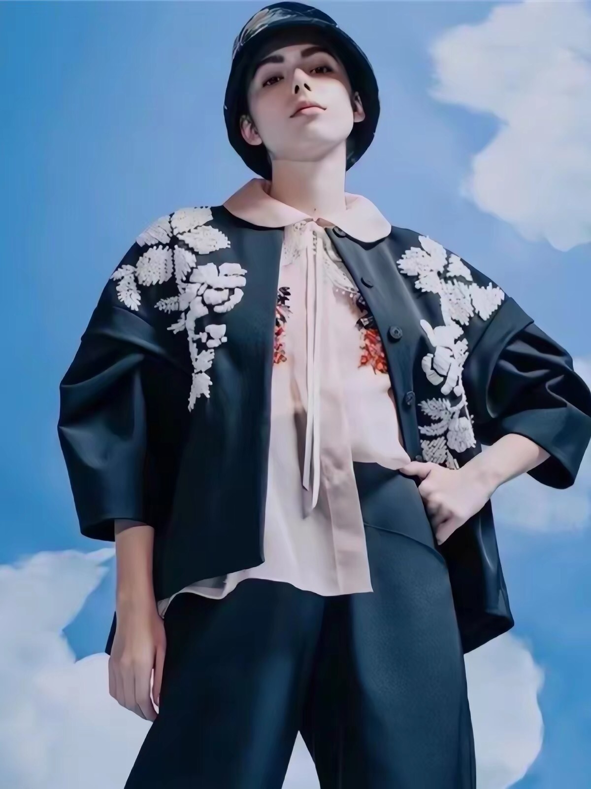 Haute Couture 3D Bloemen Zijde - Womens Blazer recensie en prijs