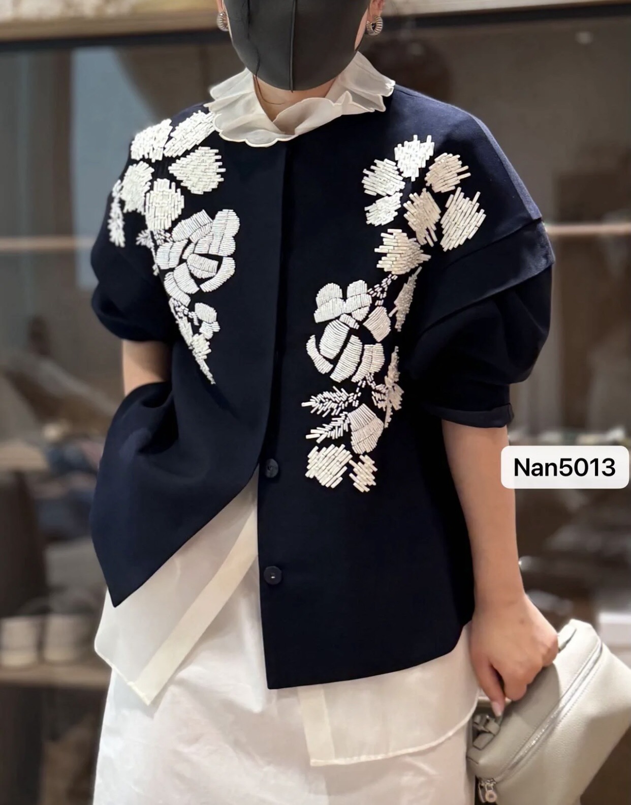 Haute Couture 3D Bloemen Zijde - Womens Blazer recensie en prijs