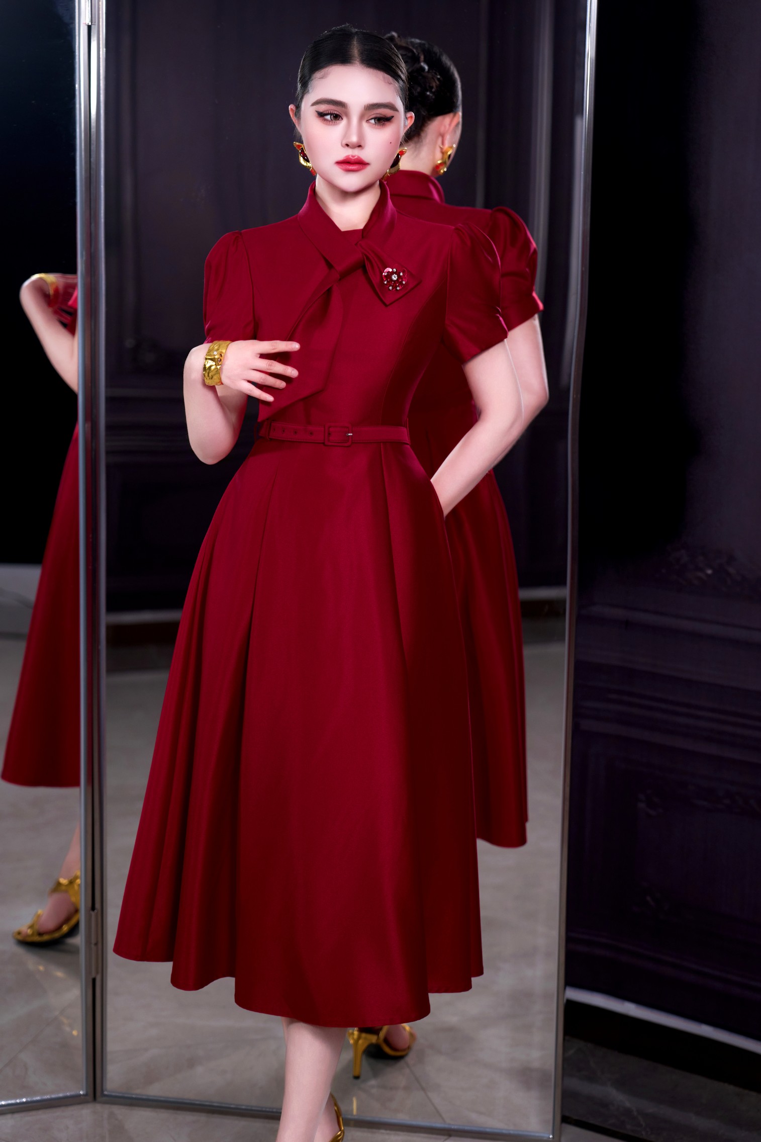 ZJYT Rode Damesjurk Trend 2026 - Women'S Red Formal Wear recensie en prijs
