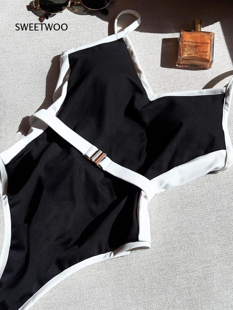 Dames Badpak Eendelig V-hals C - Womens Suit recensie en prijs