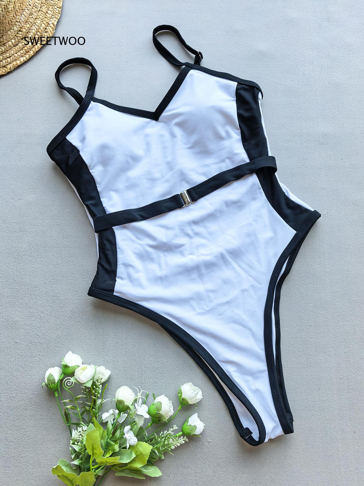Dames Badpak Eendelig V-hals C - Womens Suit recensie en prijs
