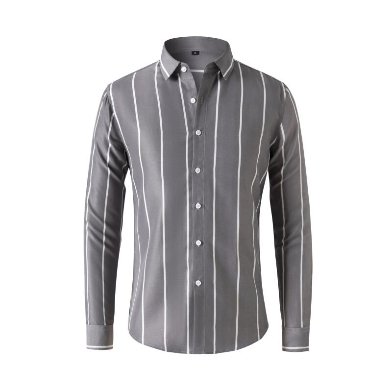 Heren gestreept overhemd met l - Formal Dress recensie en prijs