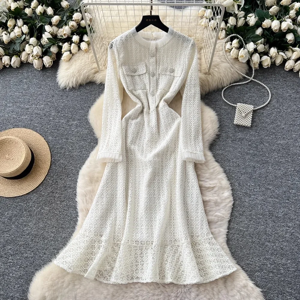 ZAMOR Parelversierde Midi Jurk - Midi Dress recensie en prijs