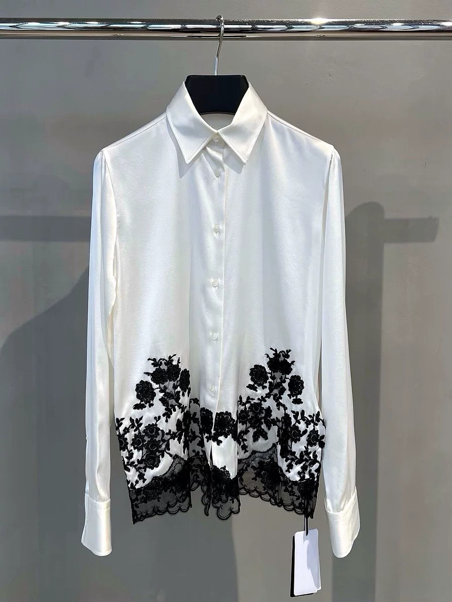 Hoogwaardige zijden satijnen b - Silk Blouse recensie en prijs