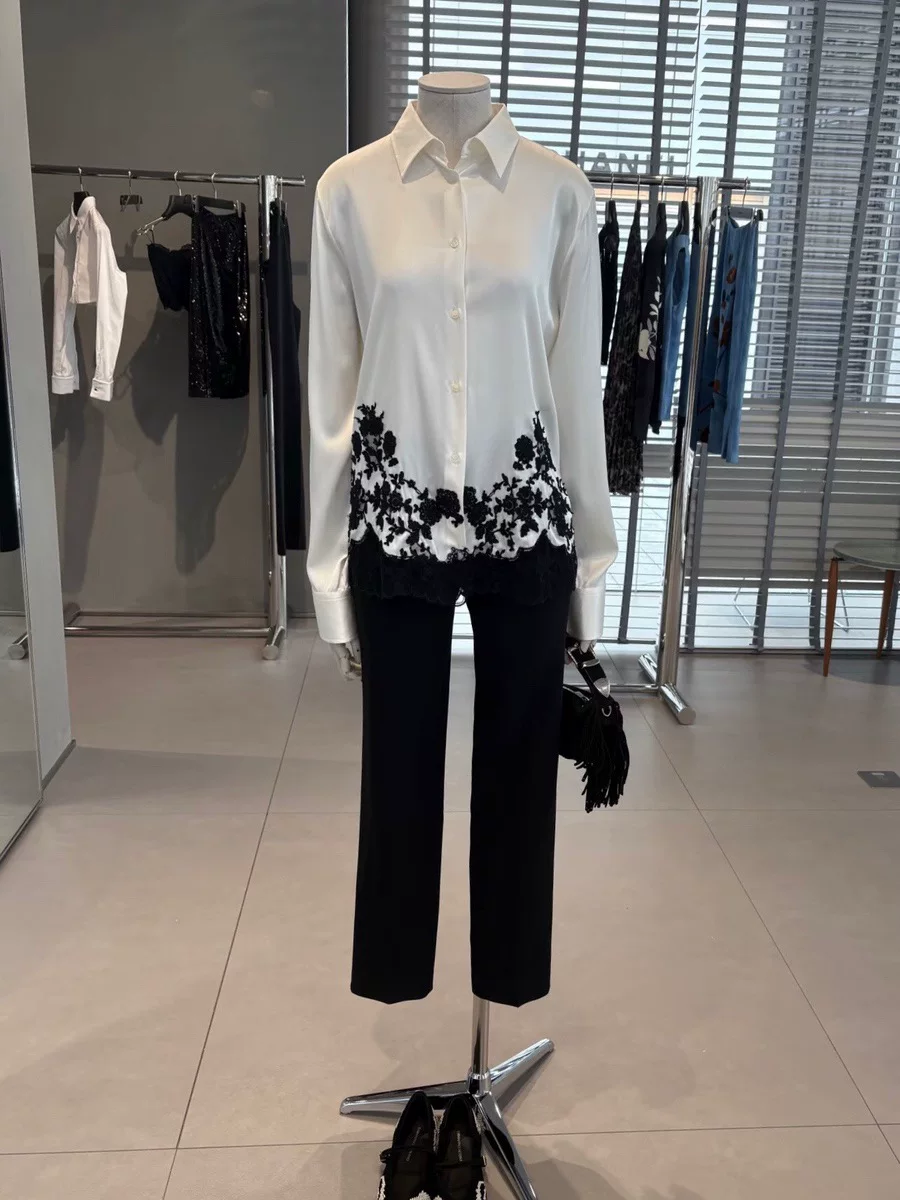 Hoogwaardige zijden satijnen b - Silk Blouse recensie en prijs
