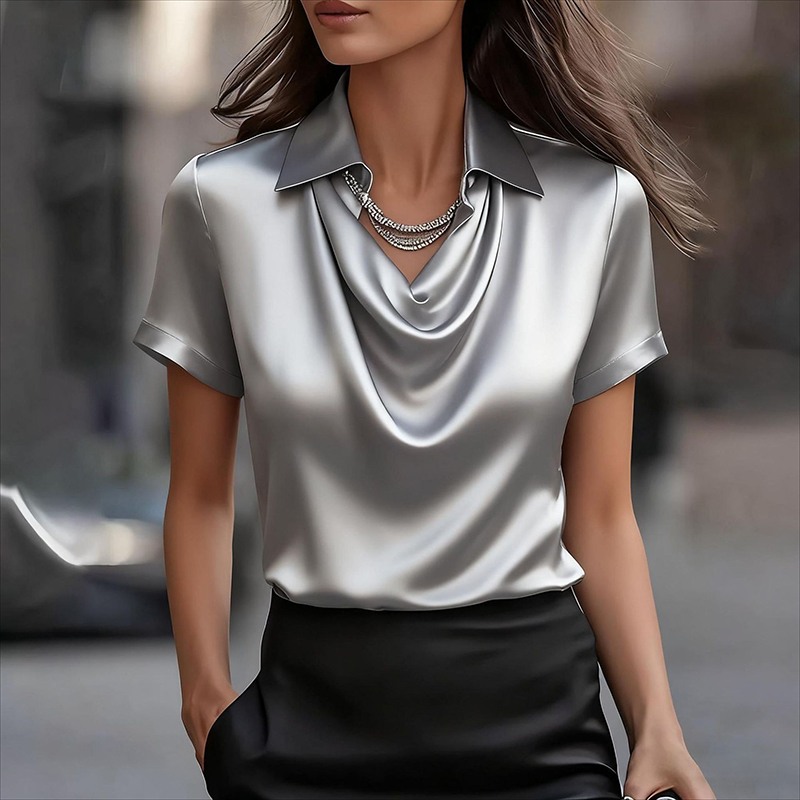 Alle Match Satijnen Shirt Dame - Silk Blouse recensie en prijs