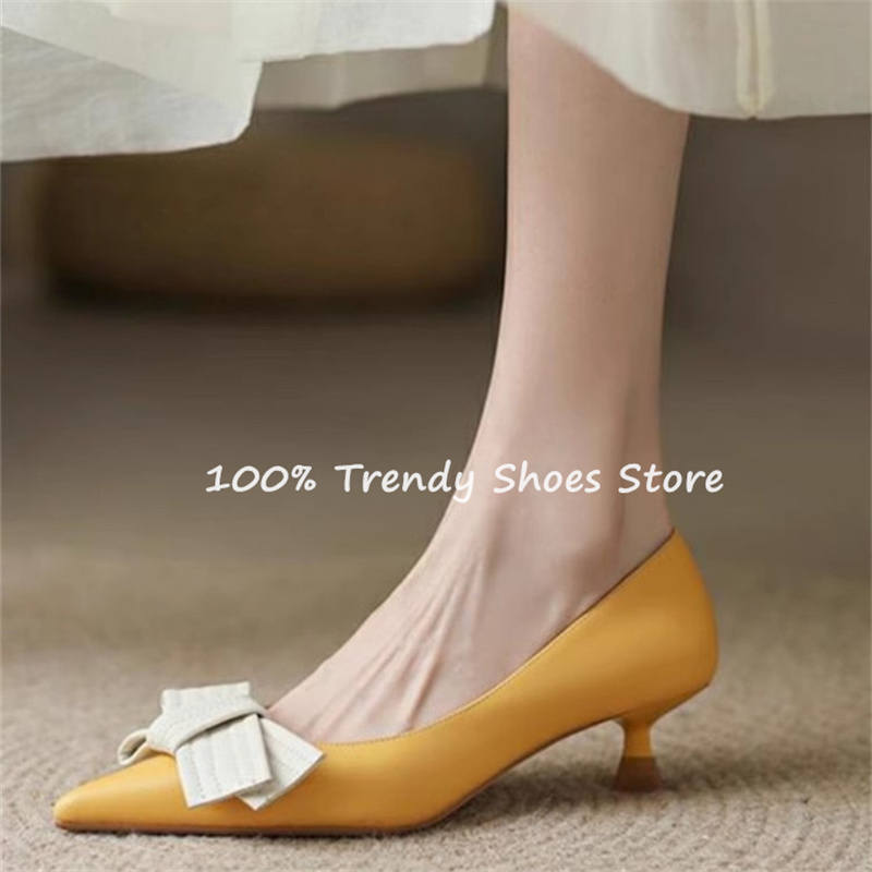 Vlinder Knoop Decor Vrouwen Sl - Womens Heels recensie en prijs