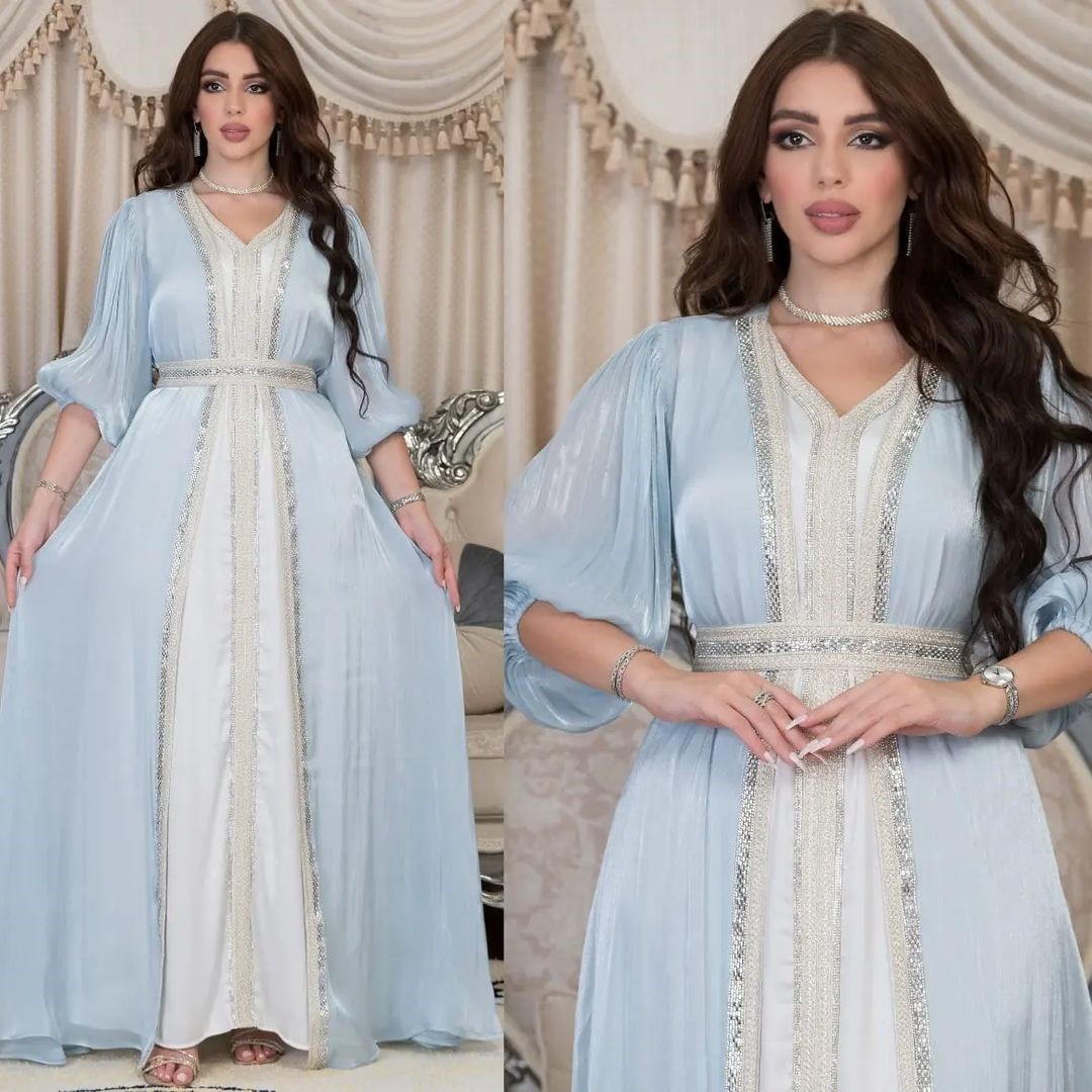 Lavendelkleurige paillettenjur - Formal Dress recensie en prijs