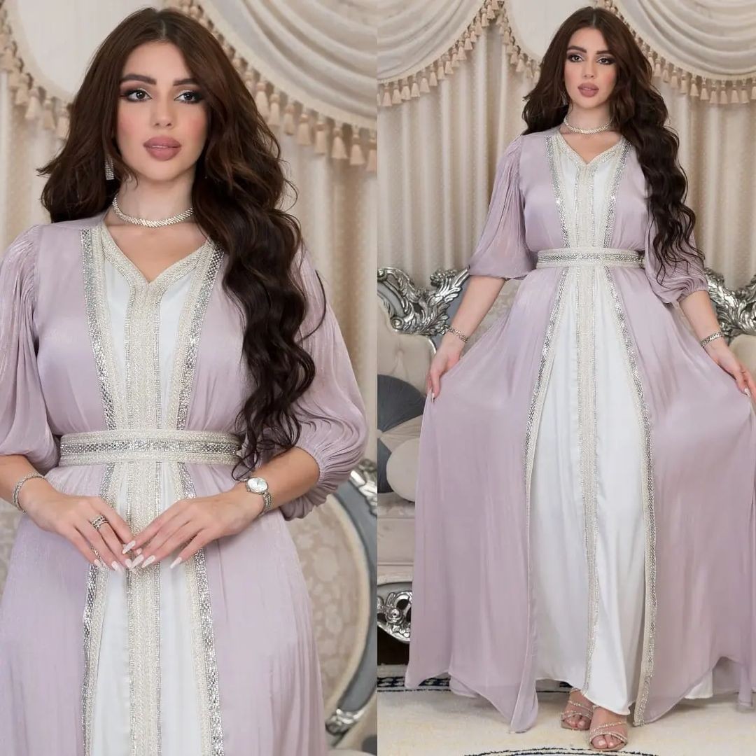 Lavendelkleurige paillettenjur - Formal Dress recensie en prijs